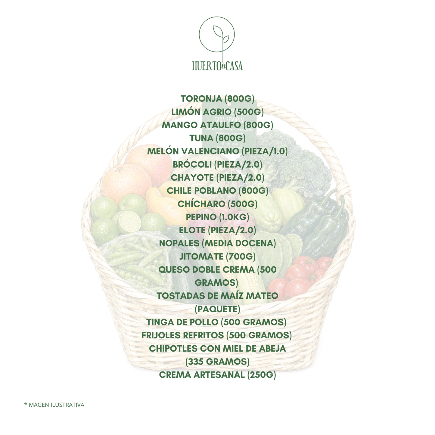 COSECHA DEL HUERTO SALADA