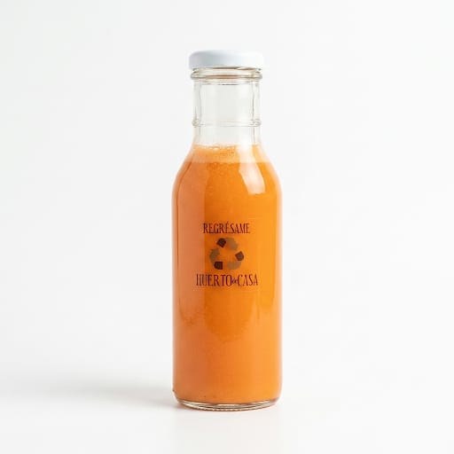 JUGO ZANAHORIA, MANZANA Y JENGIBRE