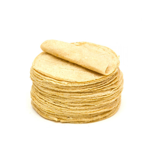 TORTILLAS AMARILLAS HECHAS A MANO