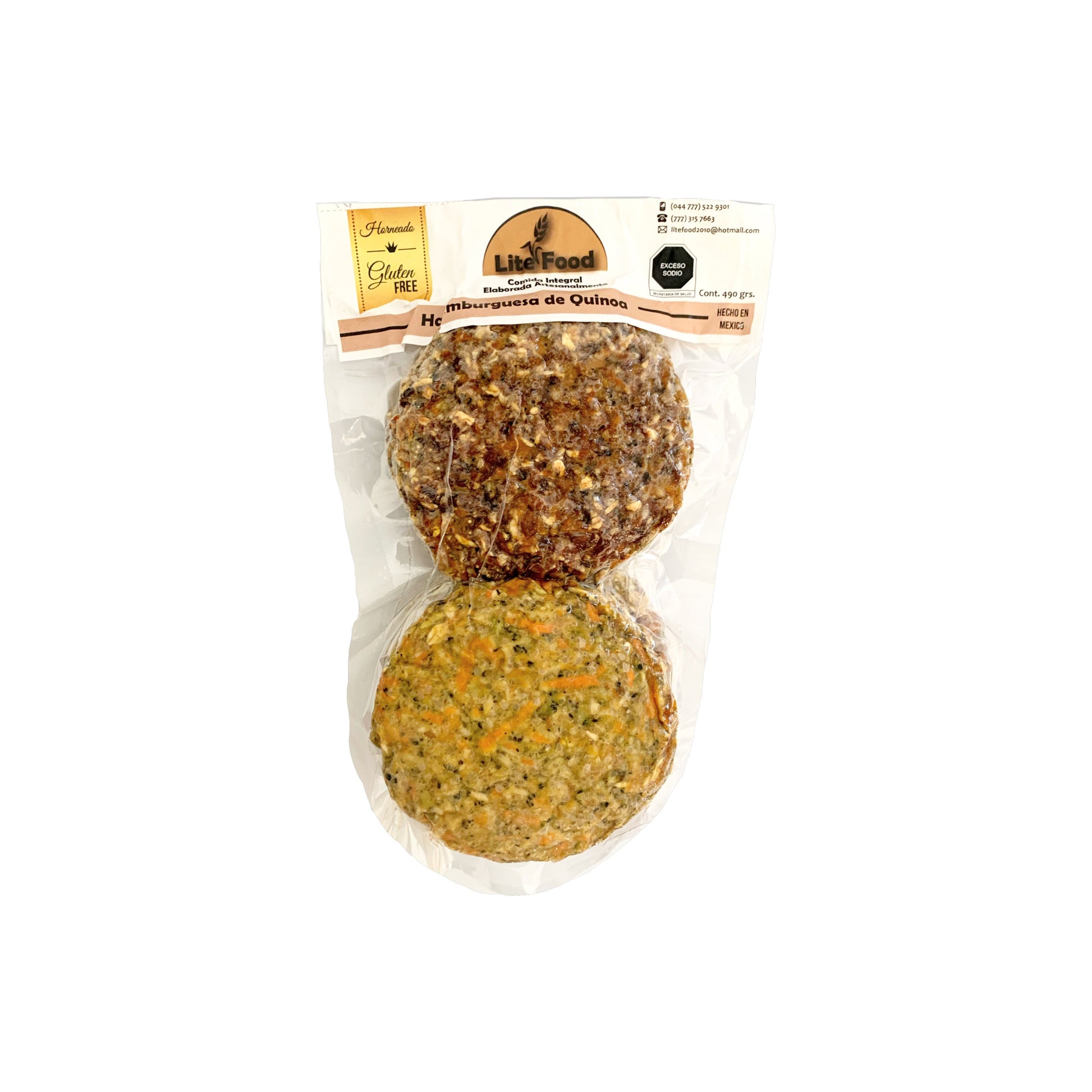 HAMBURGUESAS DE QUINOA Y VERDURAS