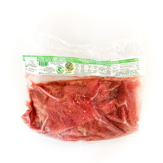 ARRACHERA MARINADA DE PAVO (500 G)