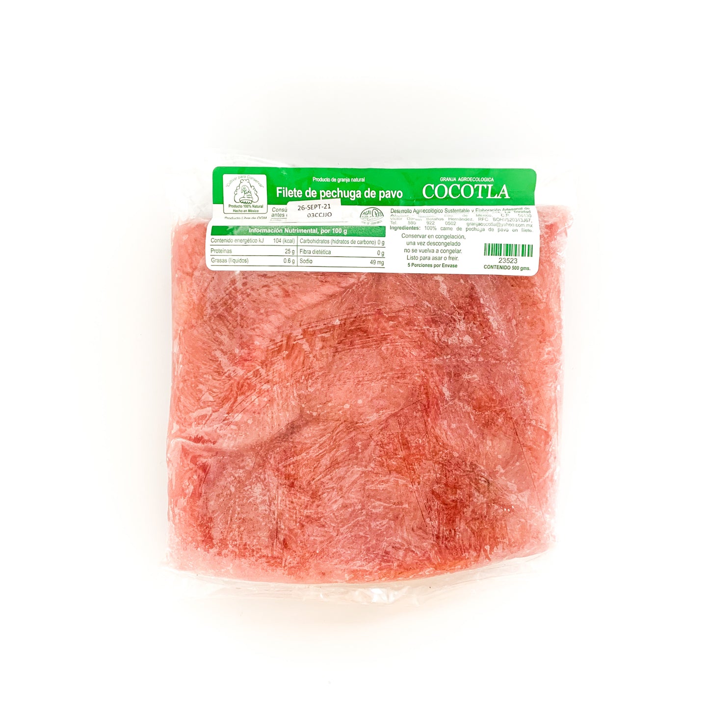 FILETE NATURAL DE PAVO