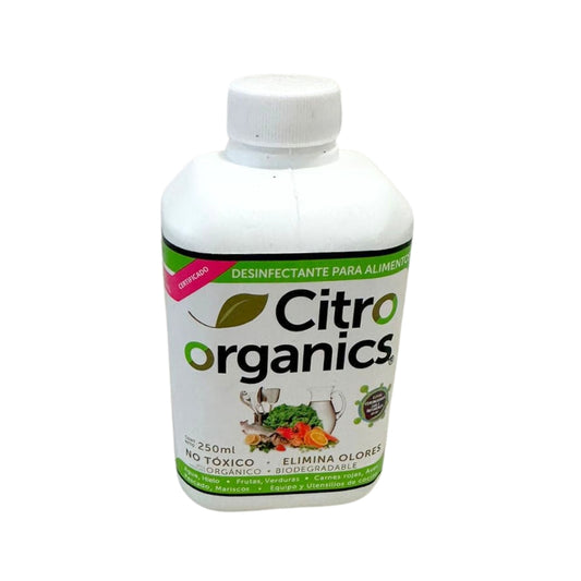 DESINFECTANTE ORGANICO PARA VERDURAS (250 ML)