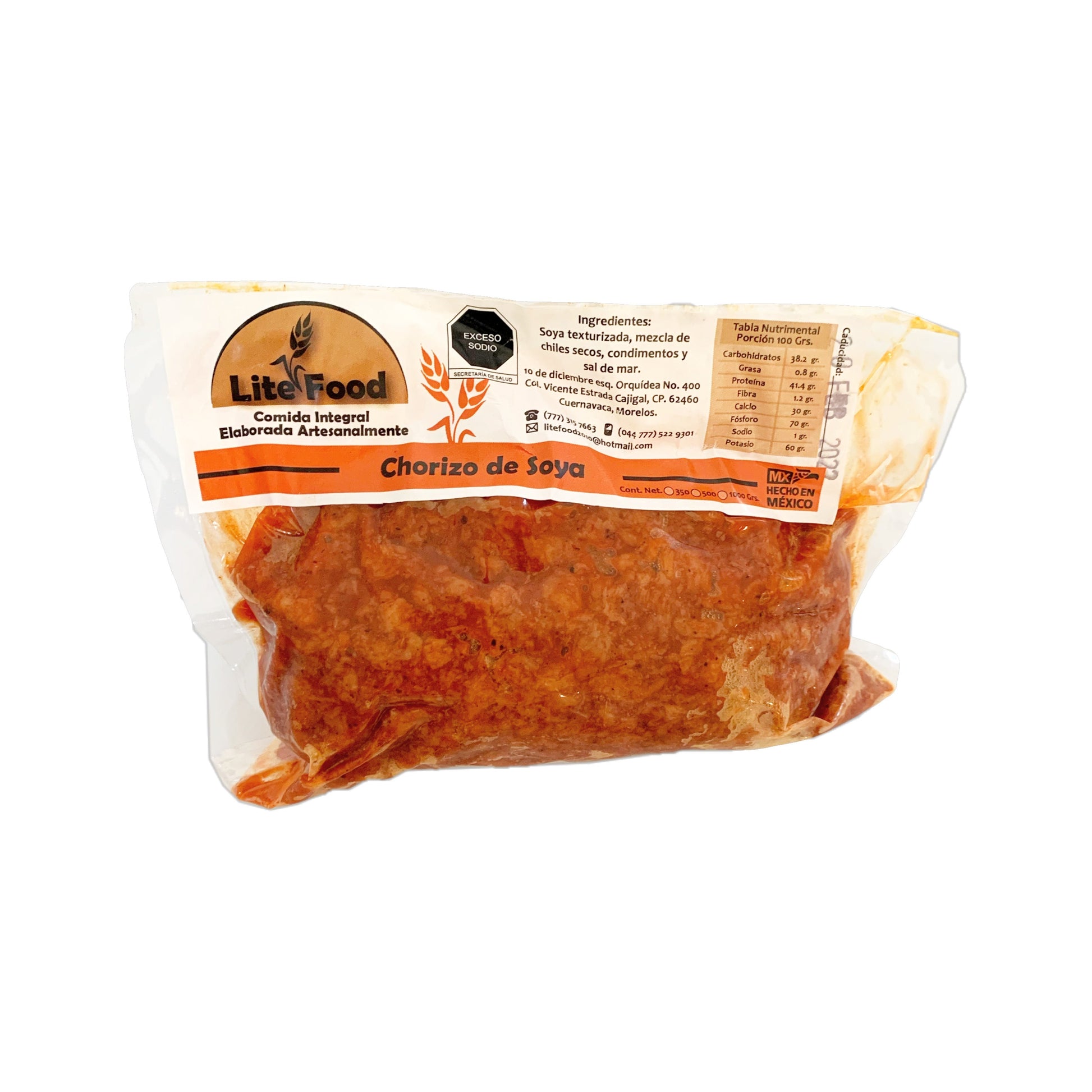 CHORIZO VEGANO (350 G)