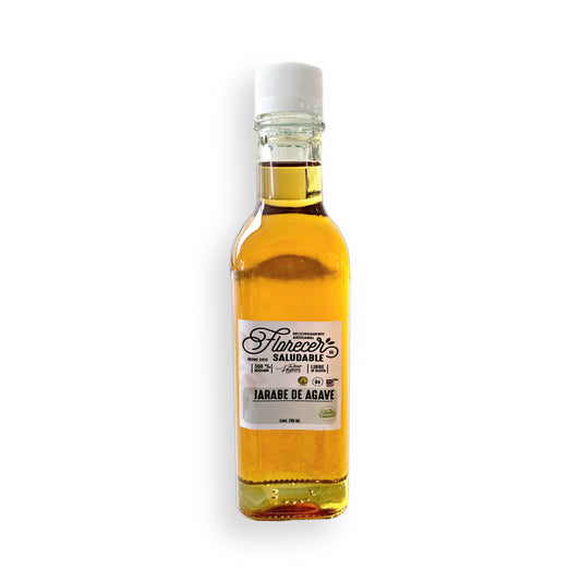 JARABE DE AGAVE ORGANICO AMBAR (330 G)