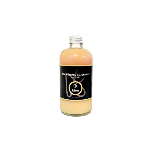 CONCENTRADO DE JENGIBRE Y LIMÓN (473 ML)