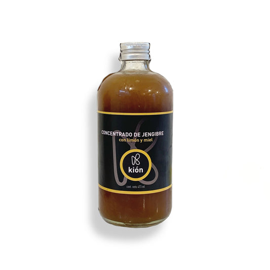 CONCENTRADO DE JENGIBRE, LIMON Y MIEL (473 ML)