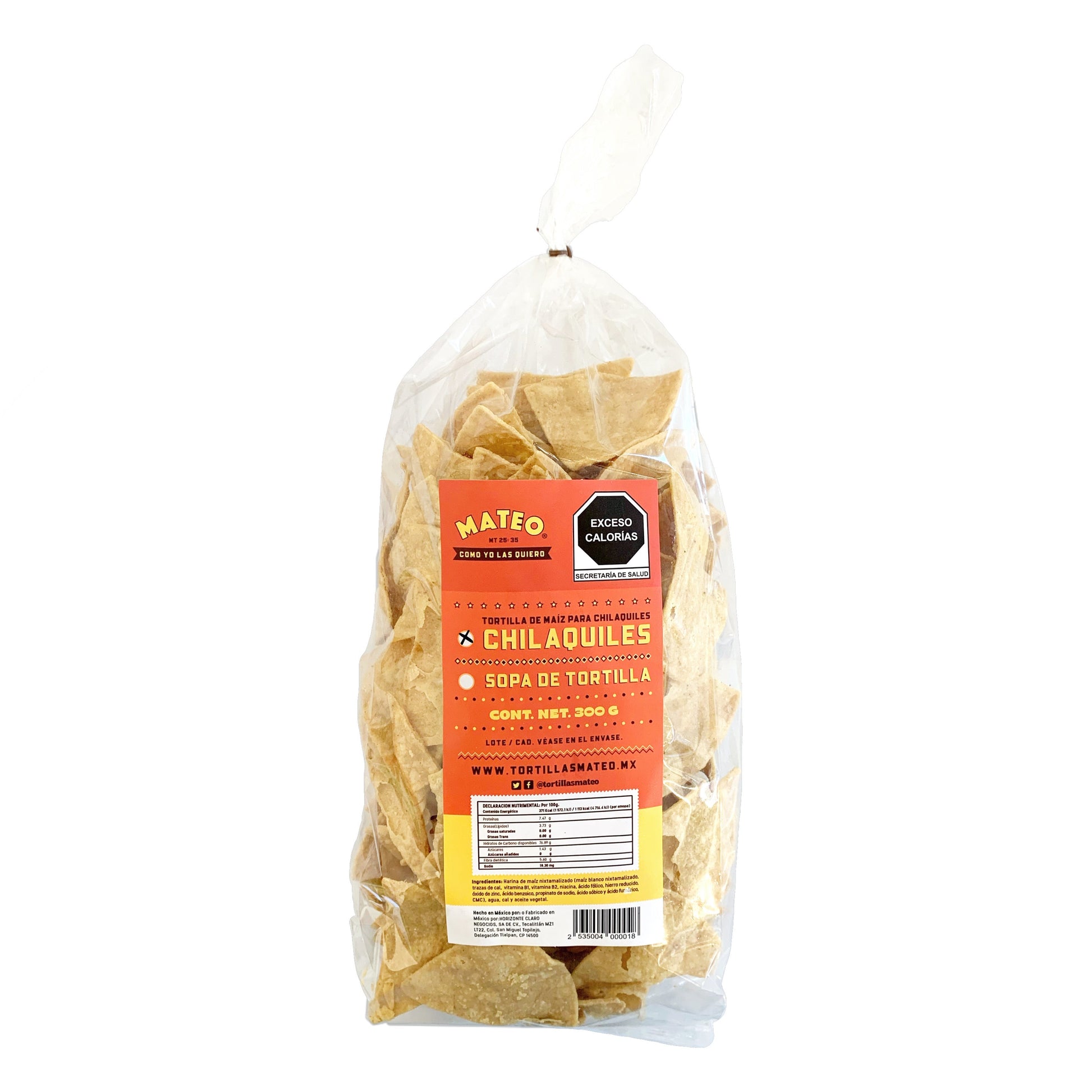 TOTOPOS CHILAQUILES (300 G)