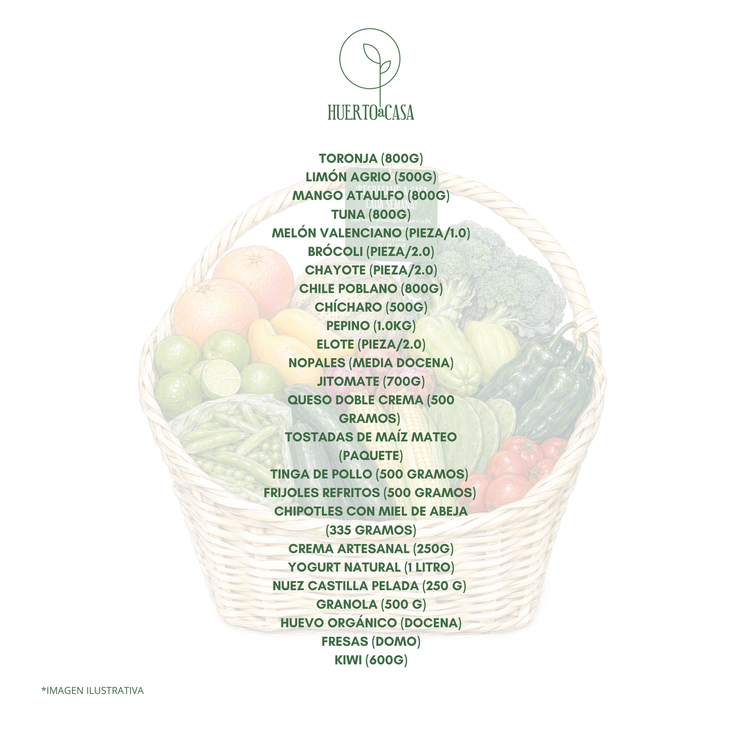COSECHA DEL HUERTO SALADA Y DULCE