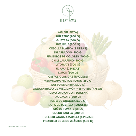 COSECHA DEL HUERTO SALADA Y DULCE