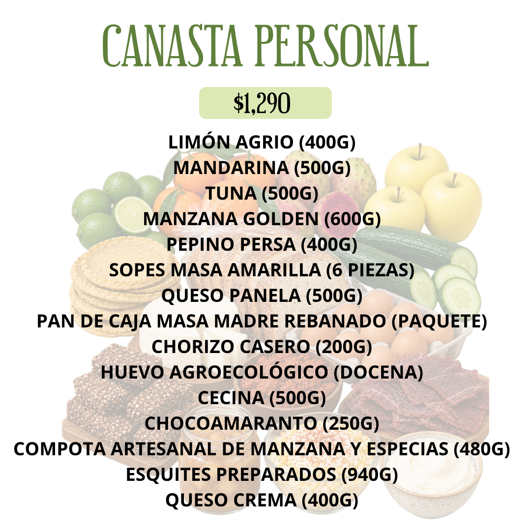 CANASTA PERSONAL